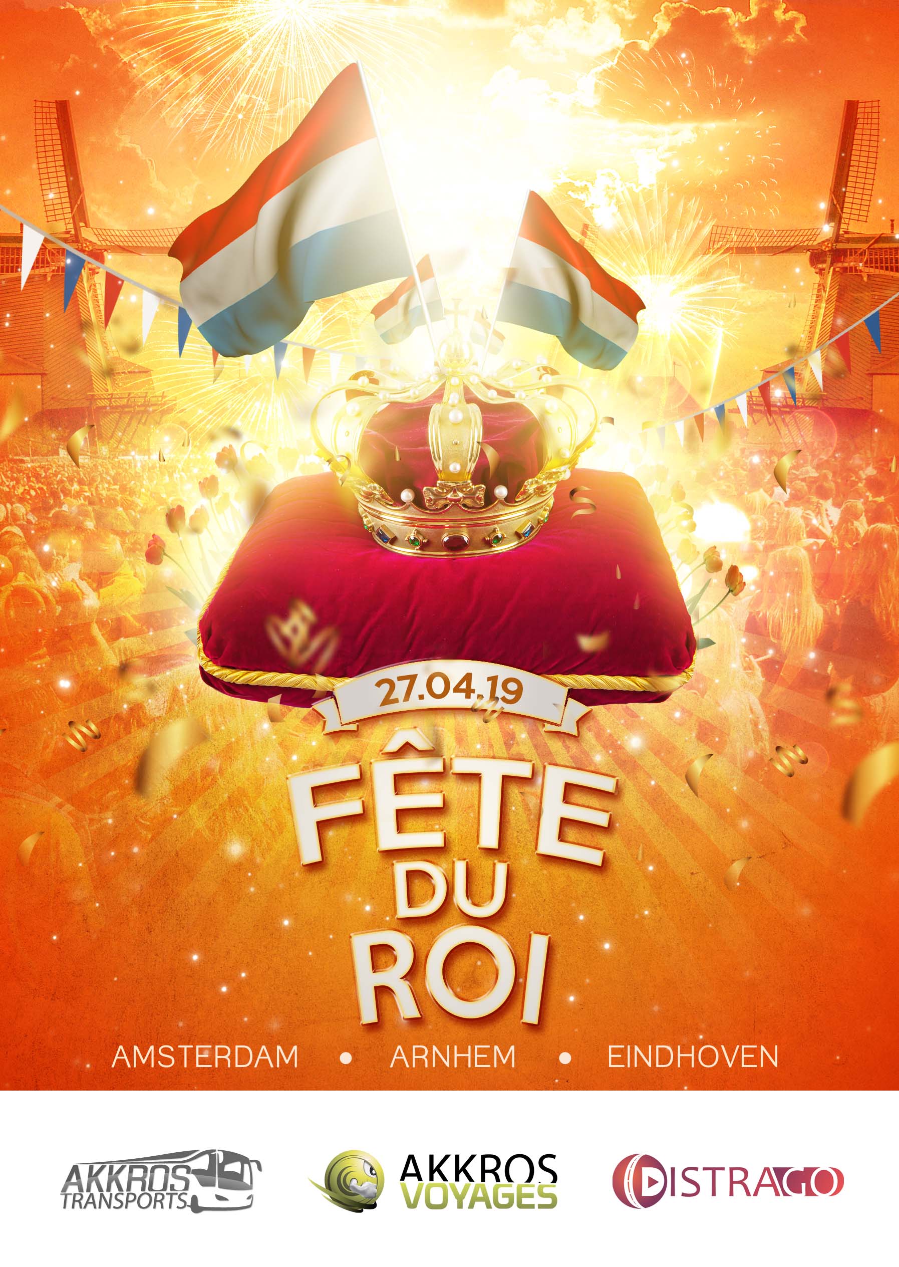 Fête du Roi à Amsterdam 2021